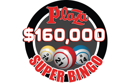 $160,000 Super Bingo Logo